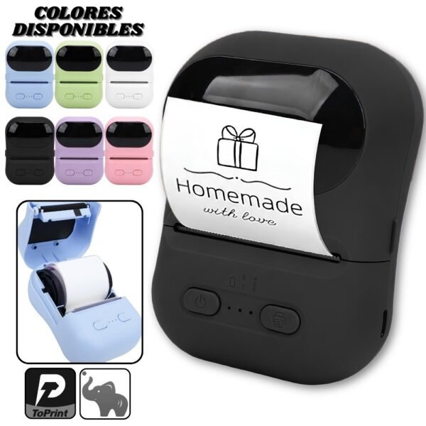 Mini Impresora Termica Portatil Inalambrica Bluetooth