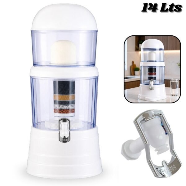 Filtro Bioenergetico Purificador De Agua 14 Litros