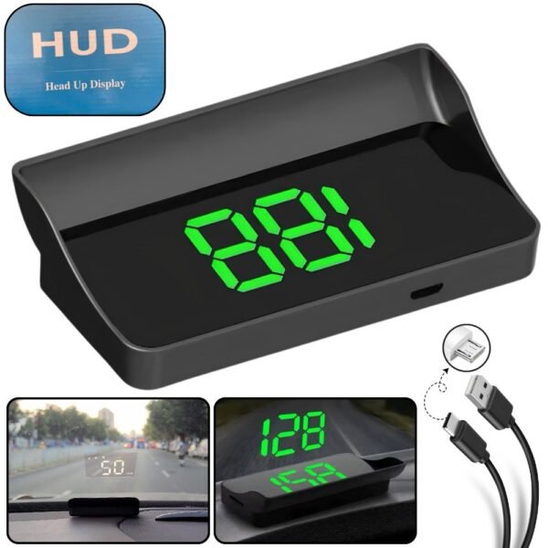 Velocimetro Digital Hud Para Carro Pantalla De Velocidad Proyeccion En Parabrisas