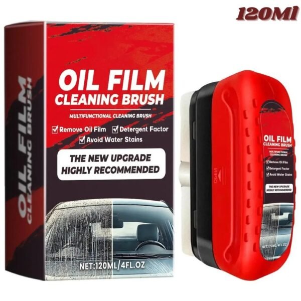 Limpiavidrios Liquido Hidrofobico Quita Manchas Oil Film 120Ml