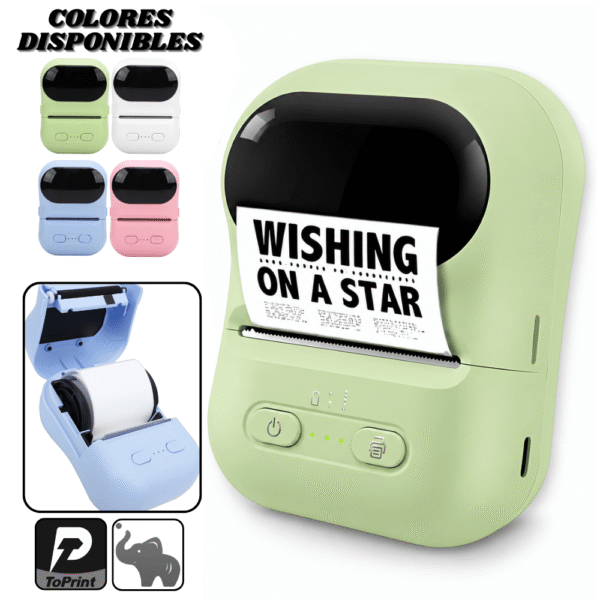 Mini Impresora Termica Portatil Inalambrica Bluetooth