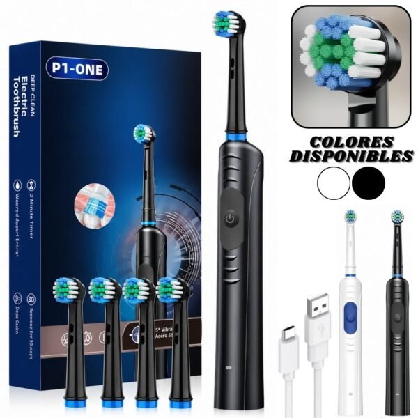 Cepillo De Dientes Electrico Recargable P1-ONE
