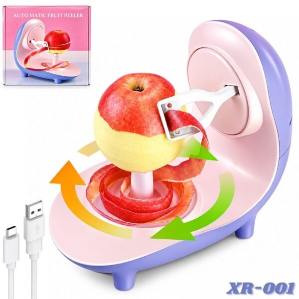 Pelador de Frutas y Verduras Automatico Electrico Recargable