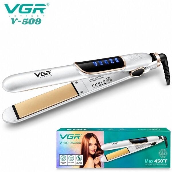 Plancha alisadora De Cabello Vgr V-509 Original