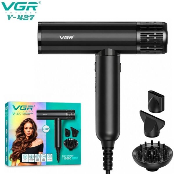 Secador De Cabello Ionico Vgr V-427 Original