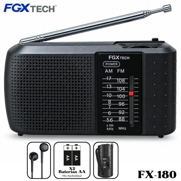 Radio Bolsillo Transistor Am / Fm Foxtech Fx-180