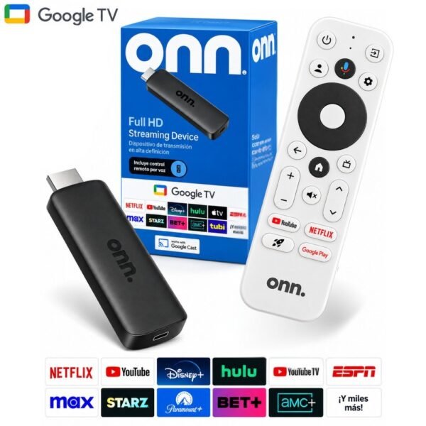 Convertidor Watch Onn Hd Smart Tv Android Generico Caja Azul