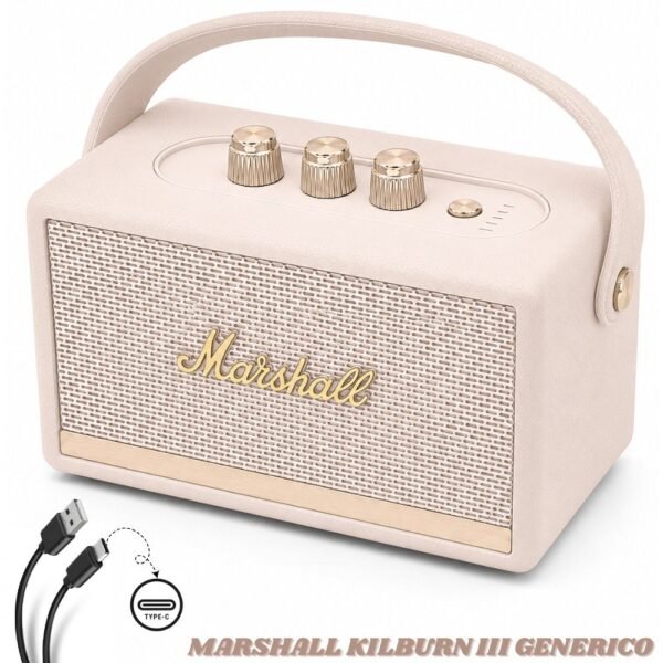 Parlante Bocina Marshall Generico Bluetooth Recargable