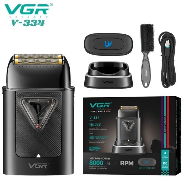 Maquina Rasuradora De Afeitar Shaver Vgr V-334 Profesional