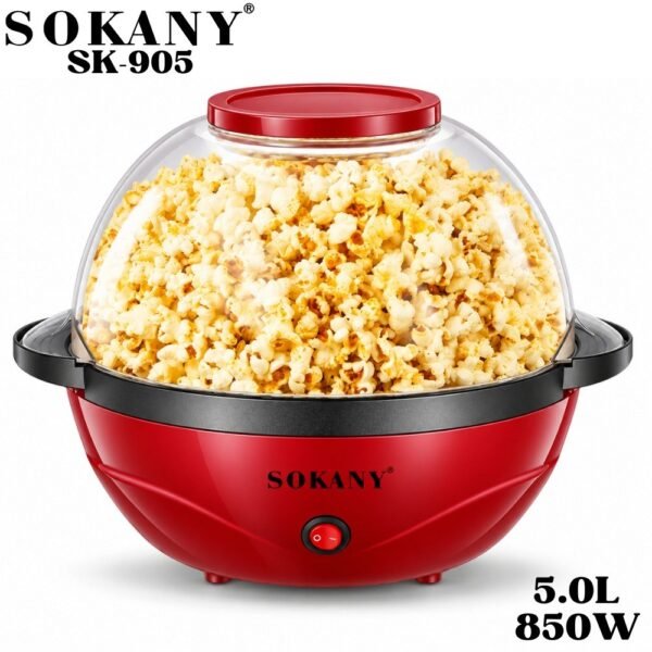 Maquina Crispetera Electrica De Aire Para Palomitas De Maiz Sokany SK-905