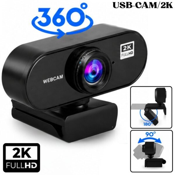 Camara Web 2K Para Computador