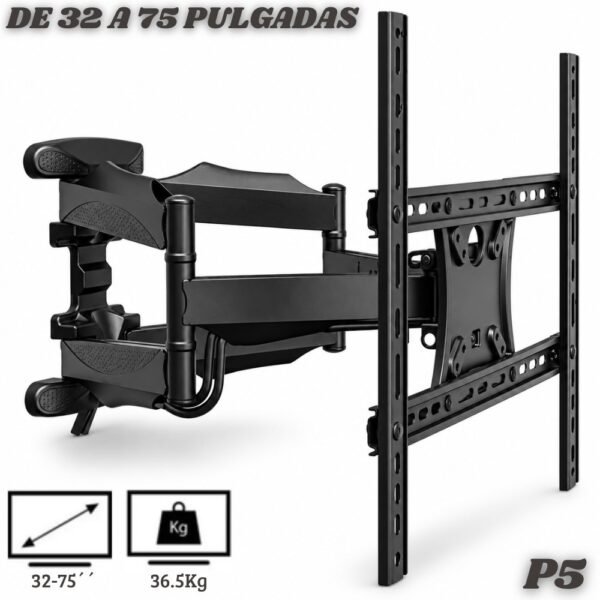 Base Soporte Televisor Ajustable 32 A 75 Pulgadas P5