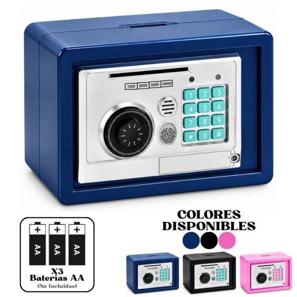 Alcancia Electronica Caja Fuerte Con Clave