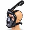 Careta Mascara De Buceo Snorkel Natacion L/XL Negro