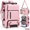 Bolso Morral Mochila De Viaje Portatil Tactico Multiuso Gran Capacidad Rosado