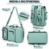 Bolso Morral Mochila De Viaje Portatil Tactico Multiuso Gran Capacidad Verde Menta
