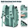 Bolso Morral Mochila De Viaje Portatil Tactico Multiuso Gran Capacidad Verde Menta
