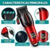 Maquina De Motilar Cortadora De Cabello Inalambrica Profesional Vgr V-026