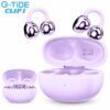 Audifonos Inalambricos Bluetooth Earcuff G-tide Clip 1 Morado