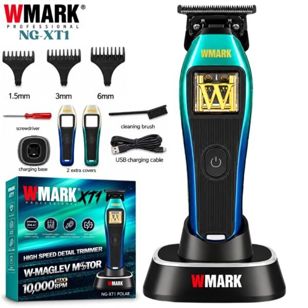 Maquina Patillera Afeitadora Corte De Pelo Inalambrica Wmark NG-XT1 Profesional