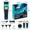 Maquina Patillera Afeitadora Corte De Pelo Inalambrica Wmark NG-XT1 Profesional