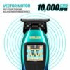 Maquina Patillera Afeitadora Corte De Pelo Inalambrica Wmark NG-XT1 Profesional