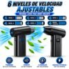 Soplador Ventilador Turbo Recargable Con Linterna X9