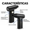 Soplador Ventilador Turbo Recargable Con Linterna X9