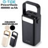Power Bank Bateria Portatil 40000 Mah G-Tide PowerOasis 22.5w