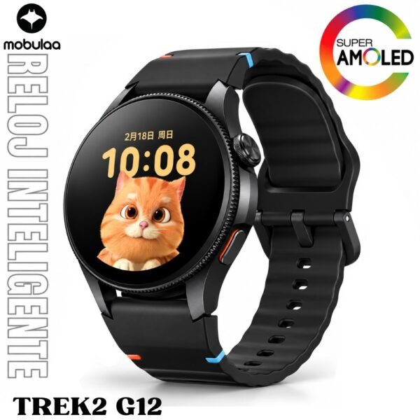 Reloj Inteligente Smartwatch Bluetooth Mobulaa Trek2 G12